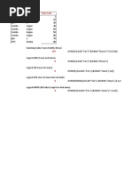 Array Formulas