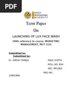 Download launching of a lux facewash by rajiv gupta407 SN28460226 doc pdf
