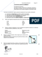 Química General 1: Propiedades y Transformaciones de la Materia