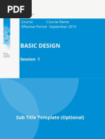 Basic Design Presentation