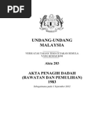 Akta 283 Akta Penagih Dadah Rawatan Dan Pemulihan 1983 Pdf