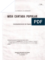 Misa Cantada Popular - Miguel Manzano - MISA