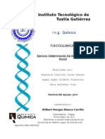 Determinacion de Volumen Molar Parcial