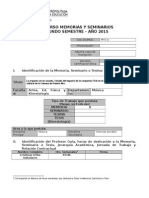 Formulario Mys II 2015