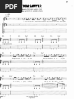 Download RUSH - Tom Sawyer TAB by ScribdUser SN284637915 doc pdf