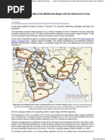 The Redrawing of The Map of The Middle East Begins With The Destruction of Iraq - Global Research