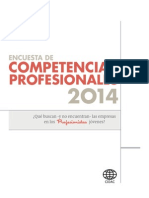 Encuesta de Competencias Profesionales 2014 PDF