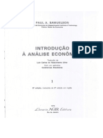 Samuelson Introdução à Análise Econômica