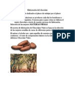 Elaboración Del Chocolate