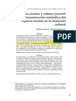 Molina y Sandoval Cultura Escolar y CulturaJuvenil