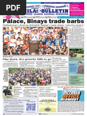 Manila Bulletin 1 Pdf Substance Abuse Philippines