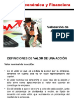 Valuacion de Acciones