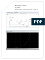 Resolver en Simulink La Ecuación Diferencial