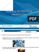 Ejercicio de Costos de Producción