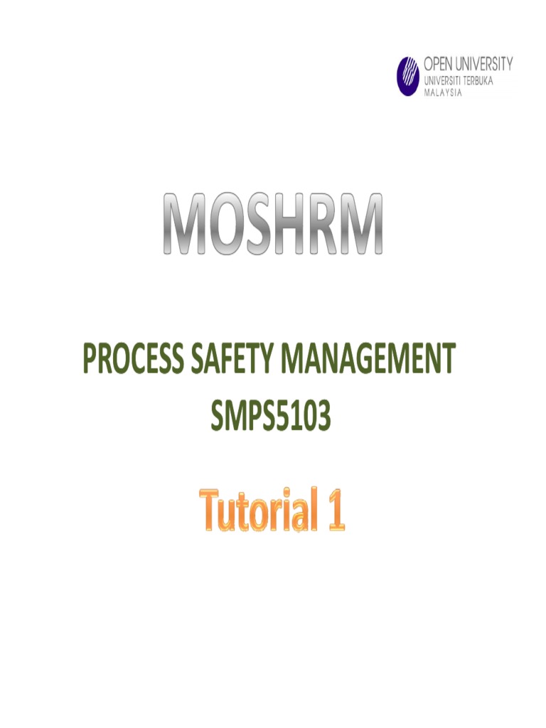 Process Safety Management Overview | PDF | Bp | Occupational Safety And ...
