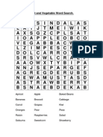 Fruit-Veg Word Search PDF