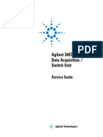 Agilent 34970A/34972A Data Acquisition / Switch Unit: Service Guide