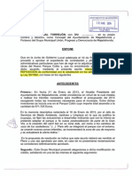 UPyD Majadahonda Interpone Recurso de Reposición Contra El Expediente de Contratación