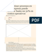 Automatizar Procesos en Una Empresa Puede Ahorrar Hasta Un 50.Doc_396