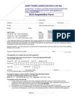 Juniors Registration Form 2016 PDF