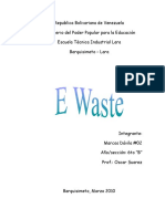 Ensayo E-Waste