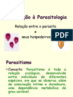 Introdução À Parasitologia