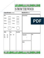 Tales From The Wood PC Sheets