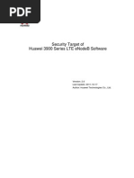 HUAWEI 3900-LTE Security Target 2.6