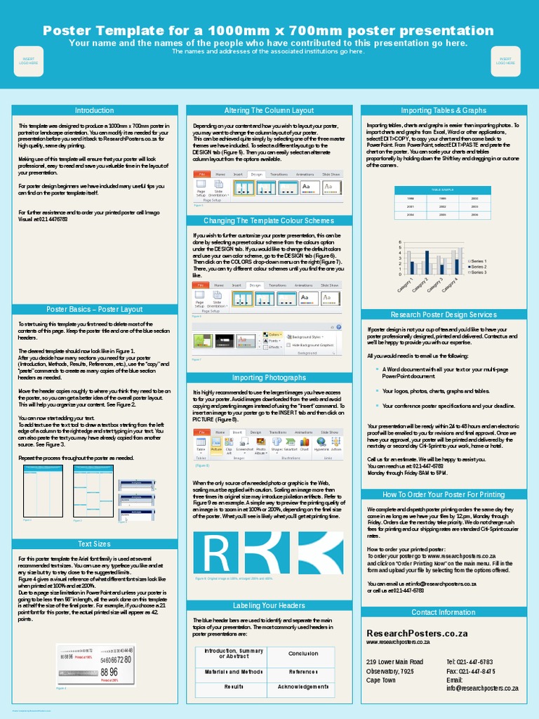Poster Template | PDF | Page Layout | Typefaces