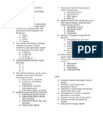 Soal Sistem Peredaran Darah