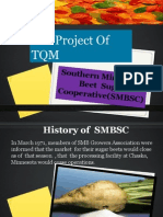 The Project of TQM: Southern Minnesota Beet Sugar Cooperative (SMBSC)