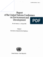 A.21 - Report of The United Nations Conference On Environment and Development v-1