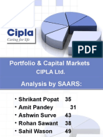 Portfolio & Capital Markets