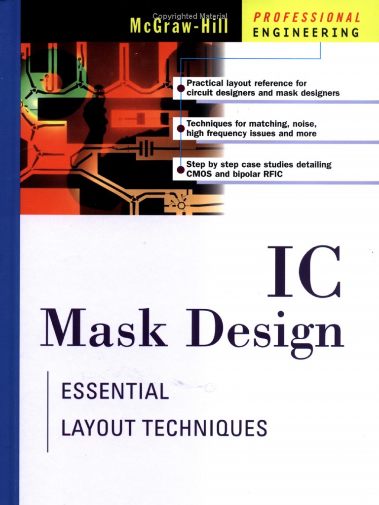 IC Mask Design Essential Layout Techniques PDF Vhdl Electronic