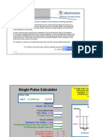 TT Electronics Pulse Calculator