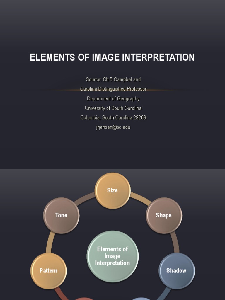Elements of Image Interpretation | PDF