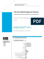 CEC Social Media Diagnostic Benchmarks