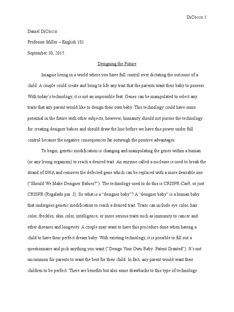 writing an essay about yourself baby