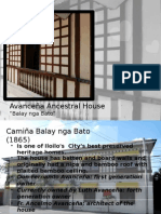 Avanceña Ancestral House: "Balay Nga Bato"