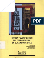 Arroyo - Crítica y Justificación Del Derecho Penal