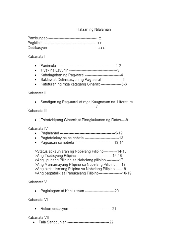 Term Paper For Filipino Subject | PDF