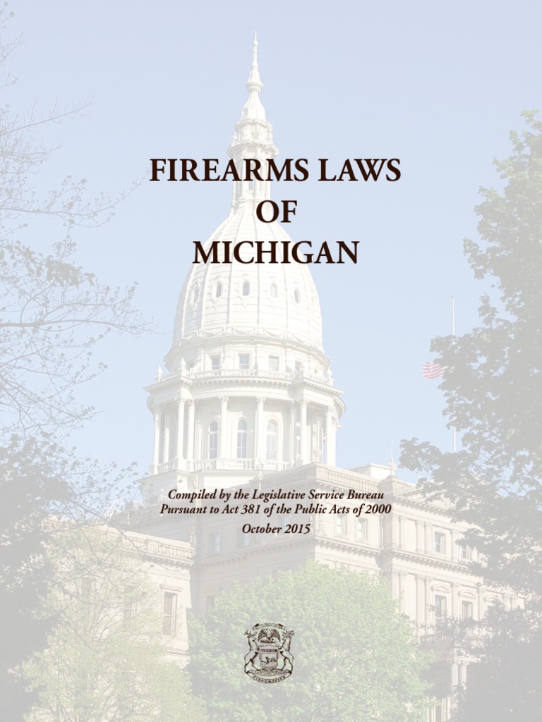Firearms Laws of Michigan Concealed Carry In The United States Handgun