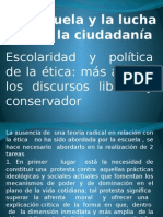 La Escuela y La Lucha Por La Ciudadanía