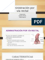 Administración Por Vía Rectal