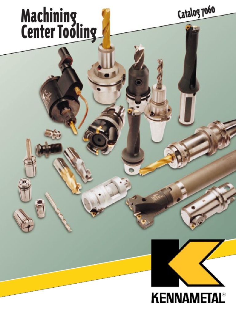 Machining Center Master Catalog 7060 A96-181 | PDF | Drilling | Drill
