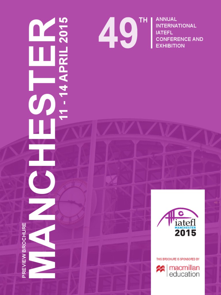 Manchester Conference 2015 - Preview Brochurev6 | PDF | English As A ...