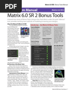 Download Gemvisions Matrix v60 Bonus Tools Users Guide  Manual by platinumstudiodesign SN28477430 doc pdf
