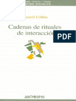 Cadenas de Rituales de Interaccion de Randal Collins