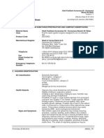 MSDS Petrol