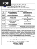 NPSB Transfer Limits and Guidelines | PDF